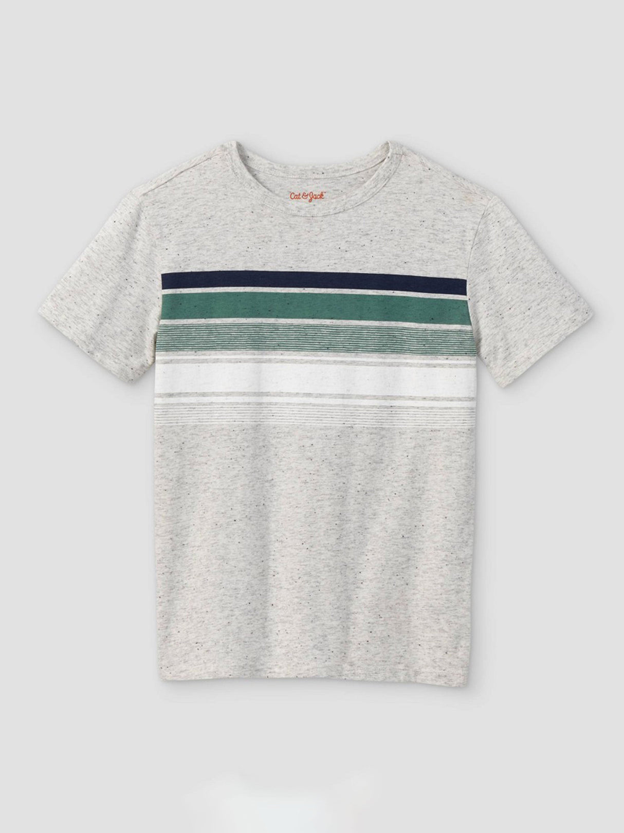 Image for Kids Boy Striped Top,Grey