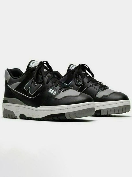 Image for Men's Faux Leather Sport Shoes,Black