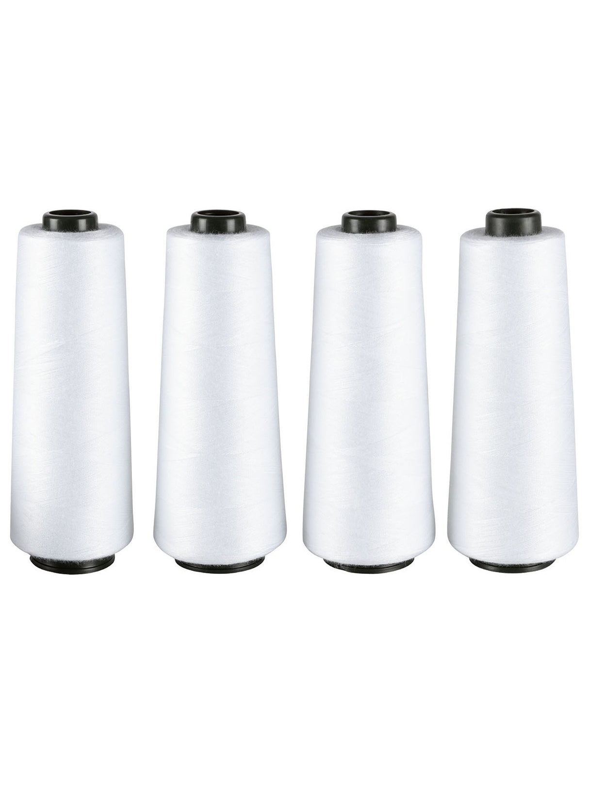 Image for Overlock Sewing Threads, 4 Pieces (White)
