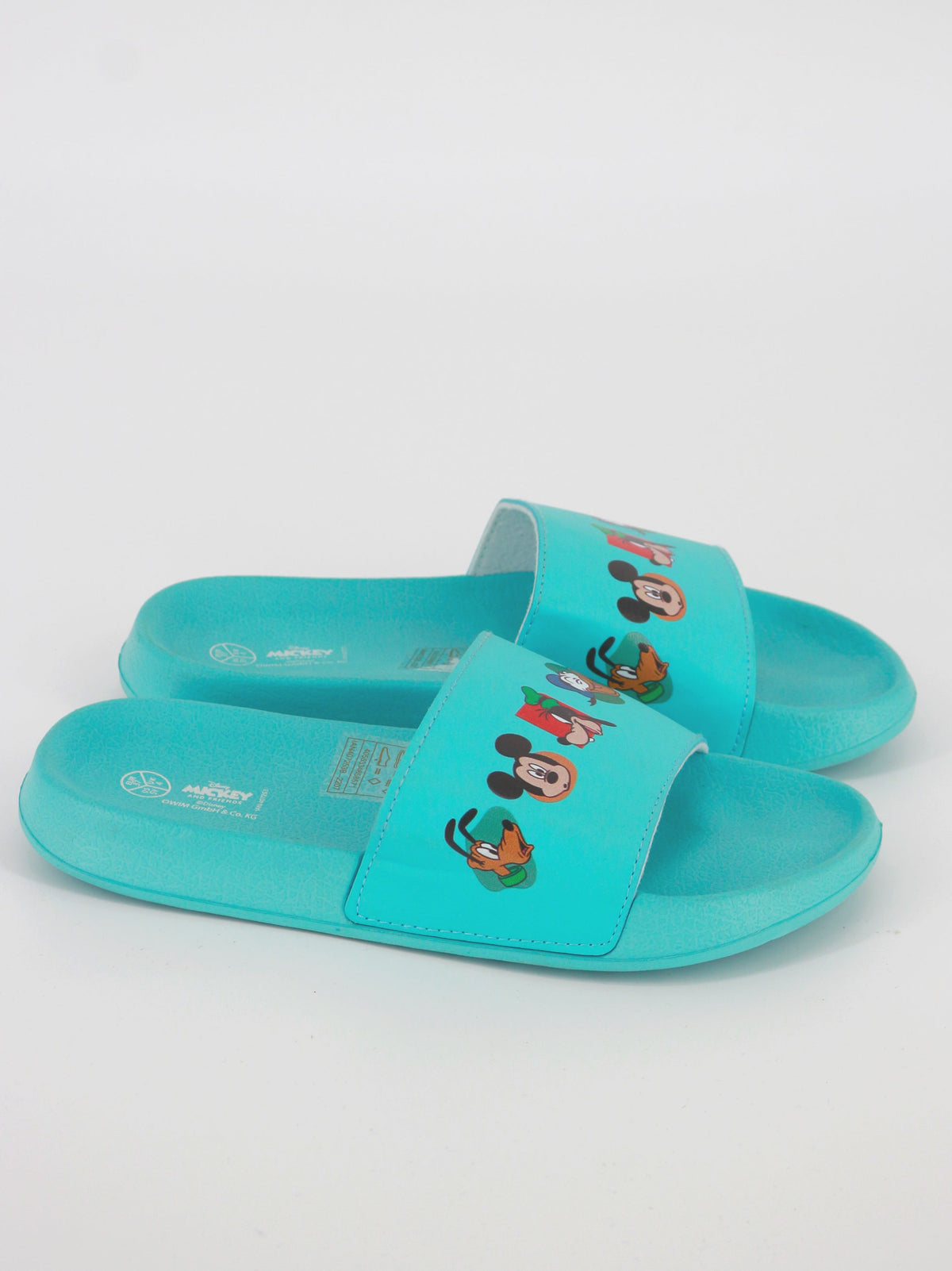 Image for Women's Graphic Printed Slide Slippers,Blue