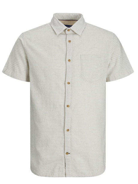 Image for Men's Embroidered Short Sleeve Dress Shirt,Multi