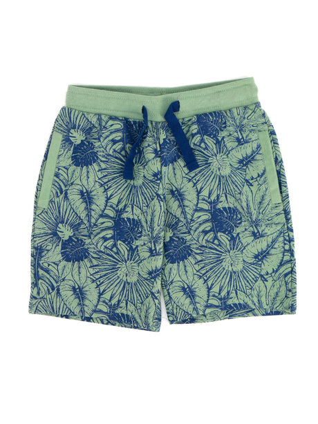 Image for Kids Boy Graphic Printed Short,Green
