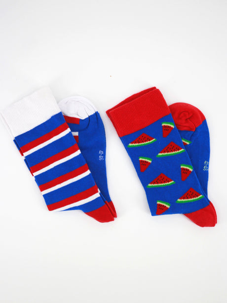 Image for Graphic Printed Socks Set