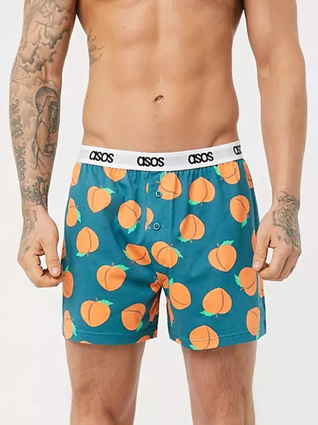 Image for Men's Fruits Printed Boxer,Multi
