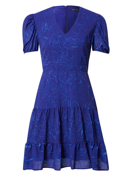 Image for Women's Textured Mini Dress,Blue