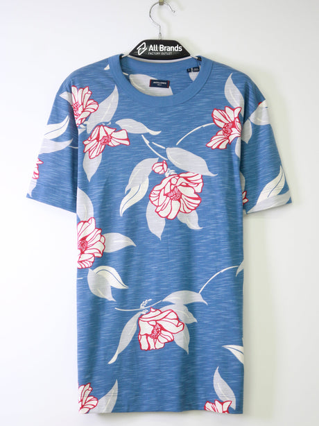 Image for Men's Floral Printed T-Shirt,Multi