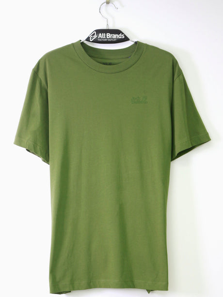 Image for Men's Brand Logo Printed T-Shirt,Olive