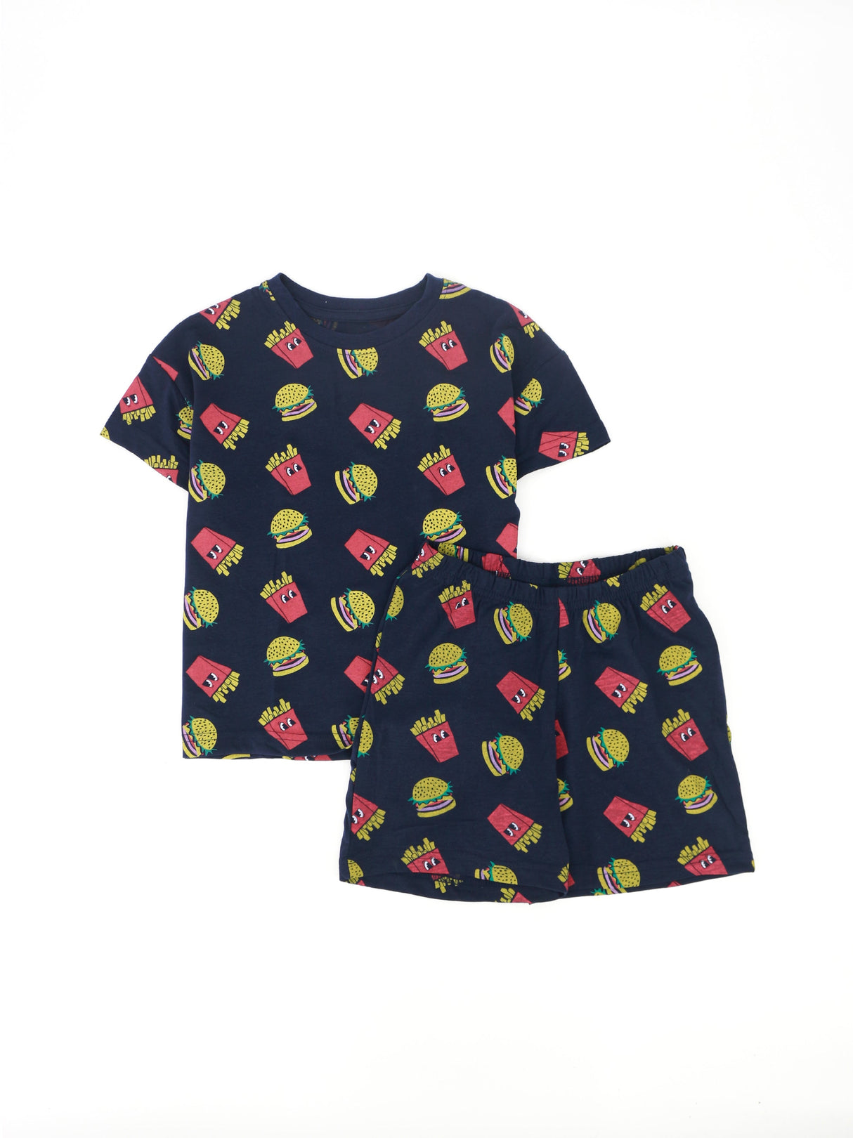 Image for Kids Boy Graphic Printed Sleepwear Set,Navy