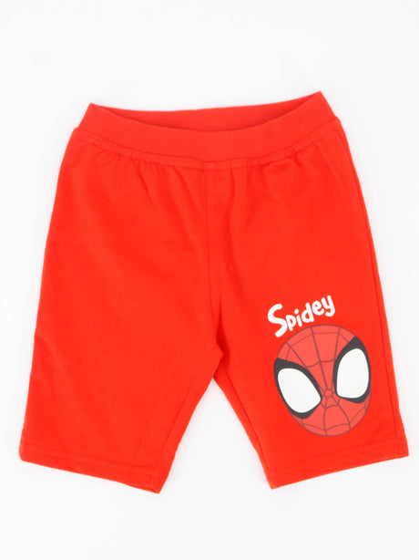 Image for Kids Boy Spiderman Printed Short,Red