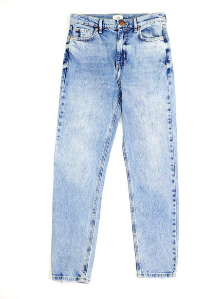 Image for Women's Washed Jeans,Light Blue