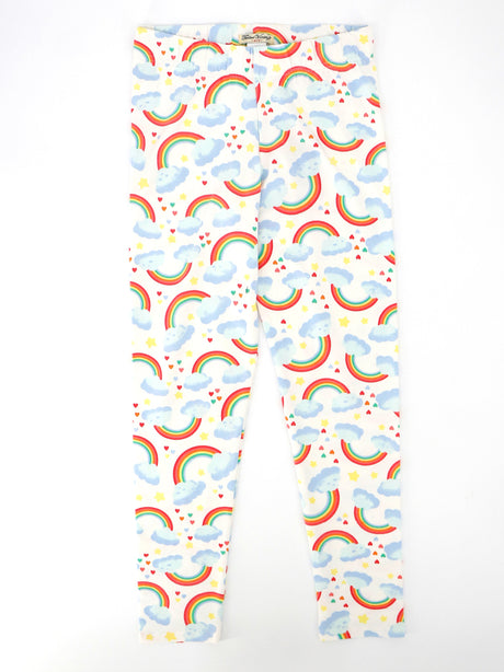Image for Kids Girl Rainbow Printed Pant,White