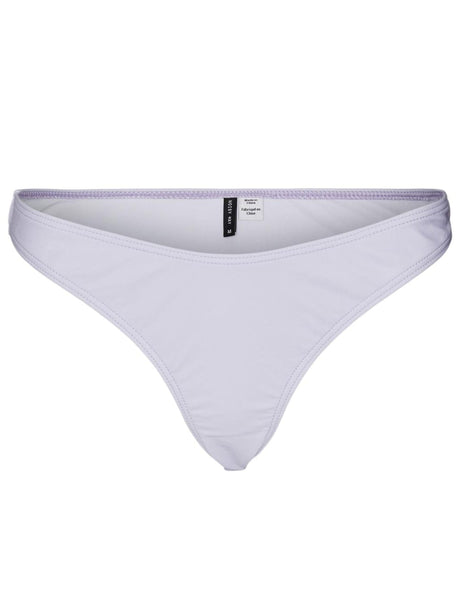 Image for Women's Plain Solid Bikini Bottom,Light Purple