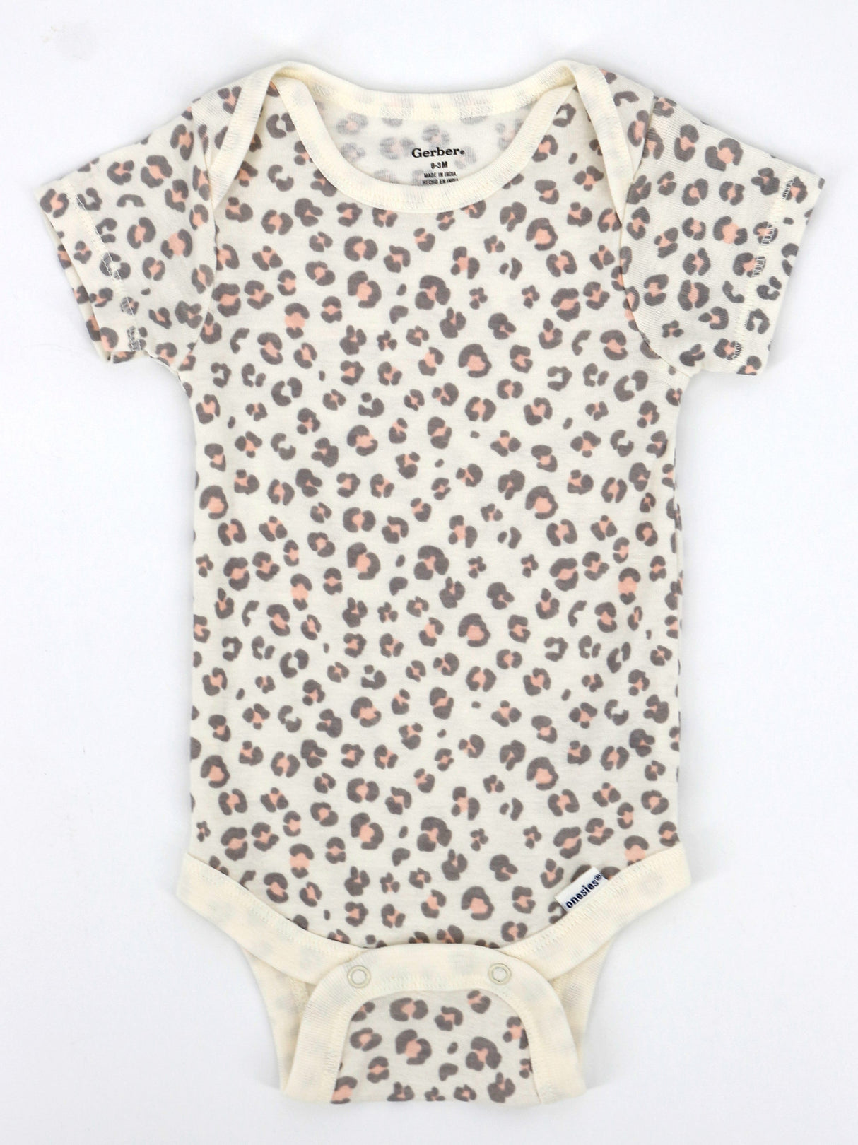 Image for Kid's Girl Printed Bodysuit,Light Beige