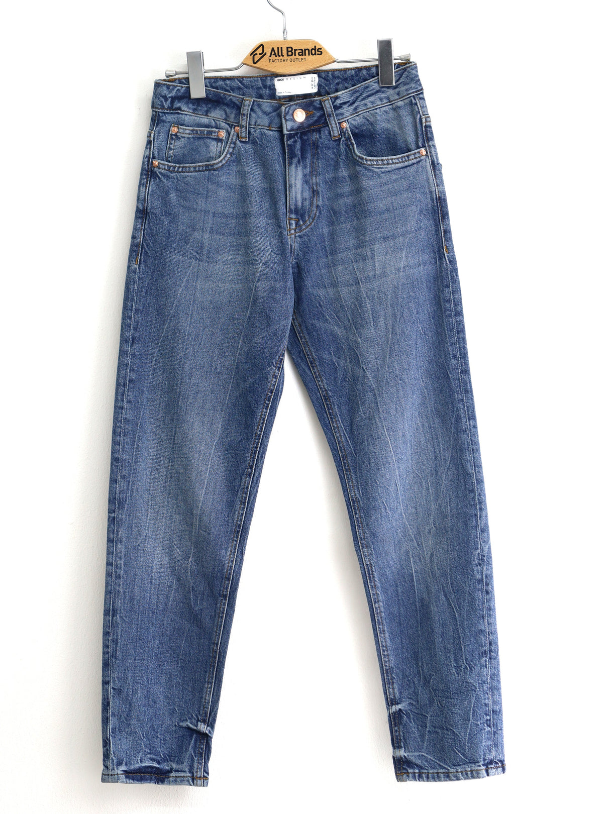 Image for Women's Washed Jeans,Blue