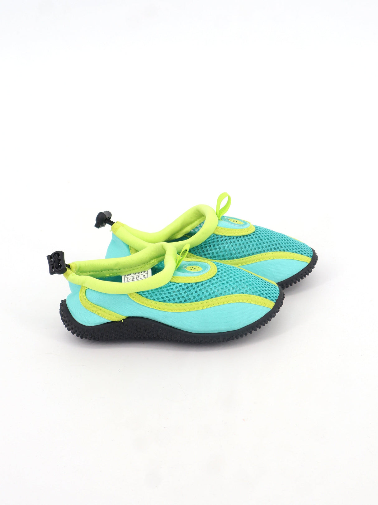 Image for Kid's Girl Graphic Printed Water Shoes,Light Blue/Yellow