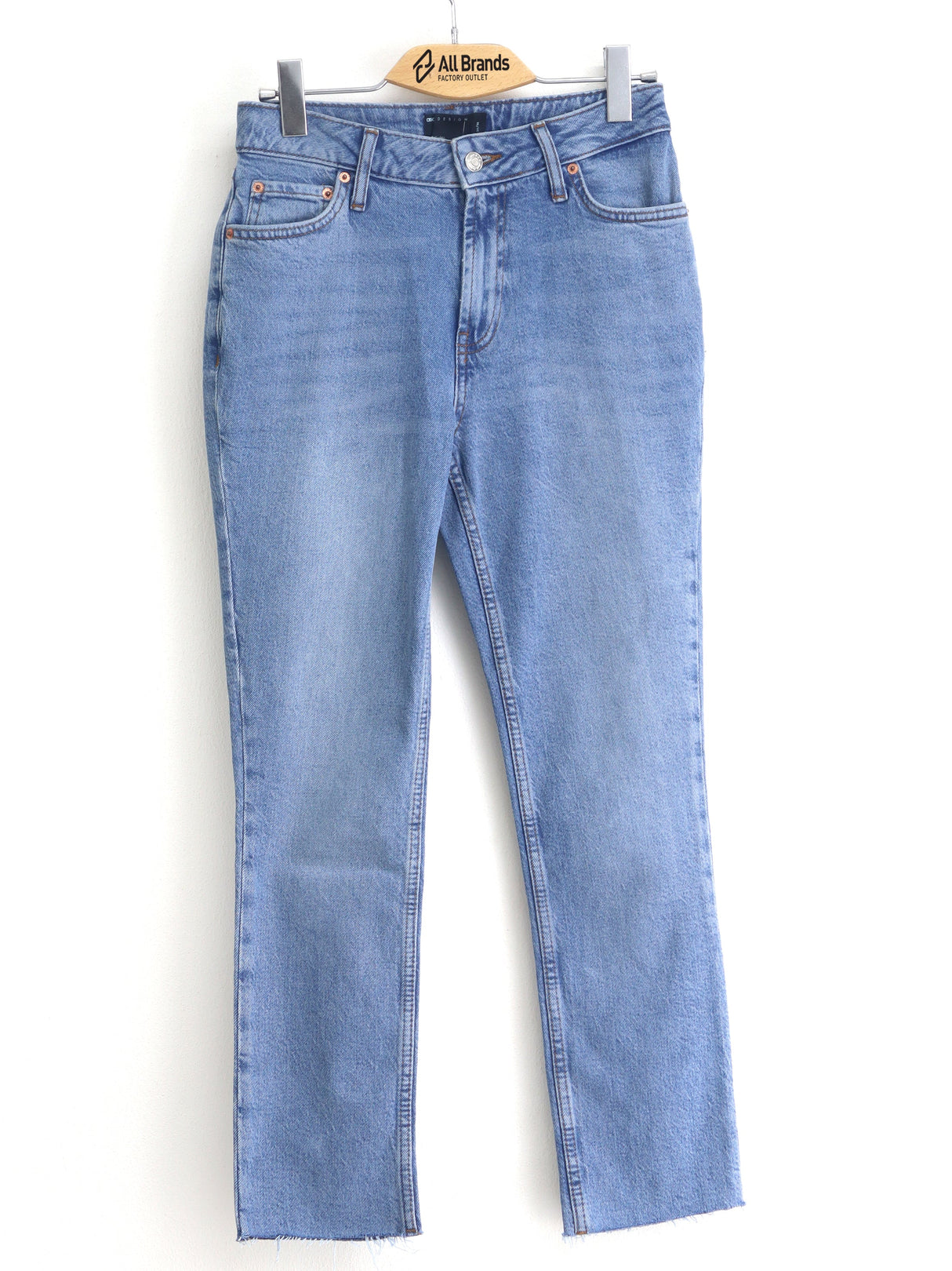 Image for Women's Washed Cutoff Jeans,Light Blue