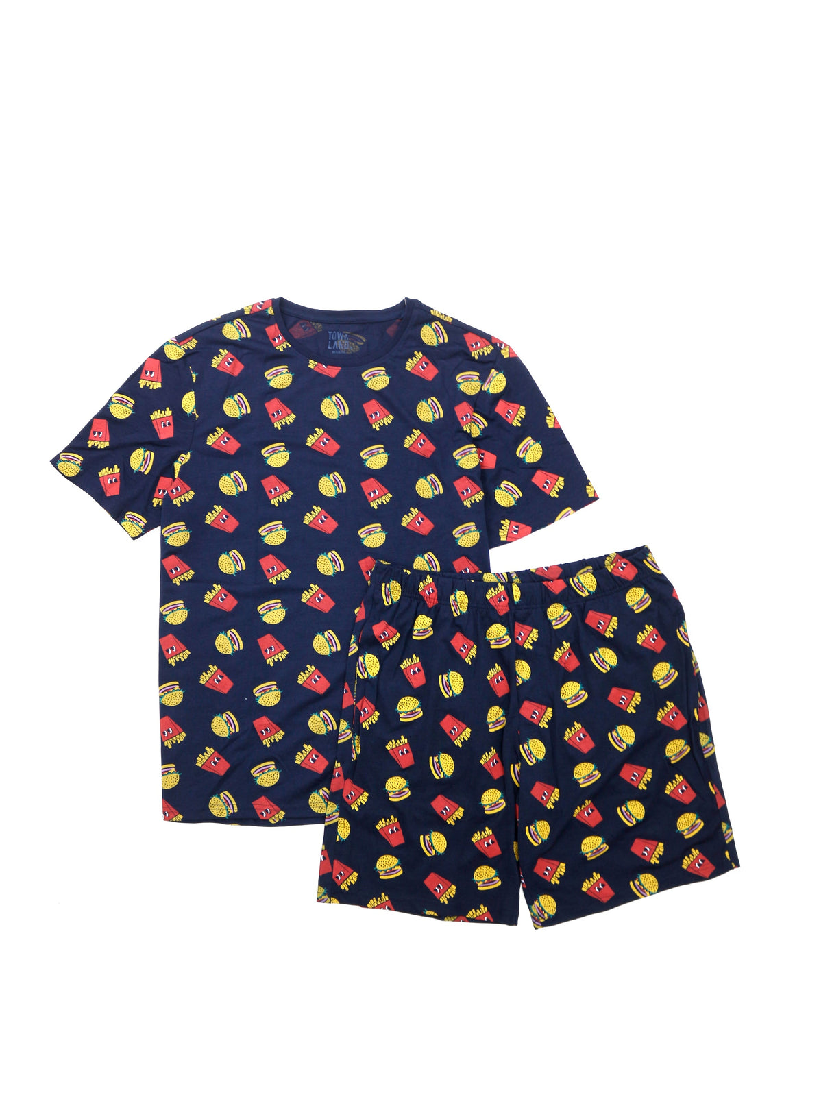 Image for Kids Boy Graphic Printed Sleepwear Set,Navy