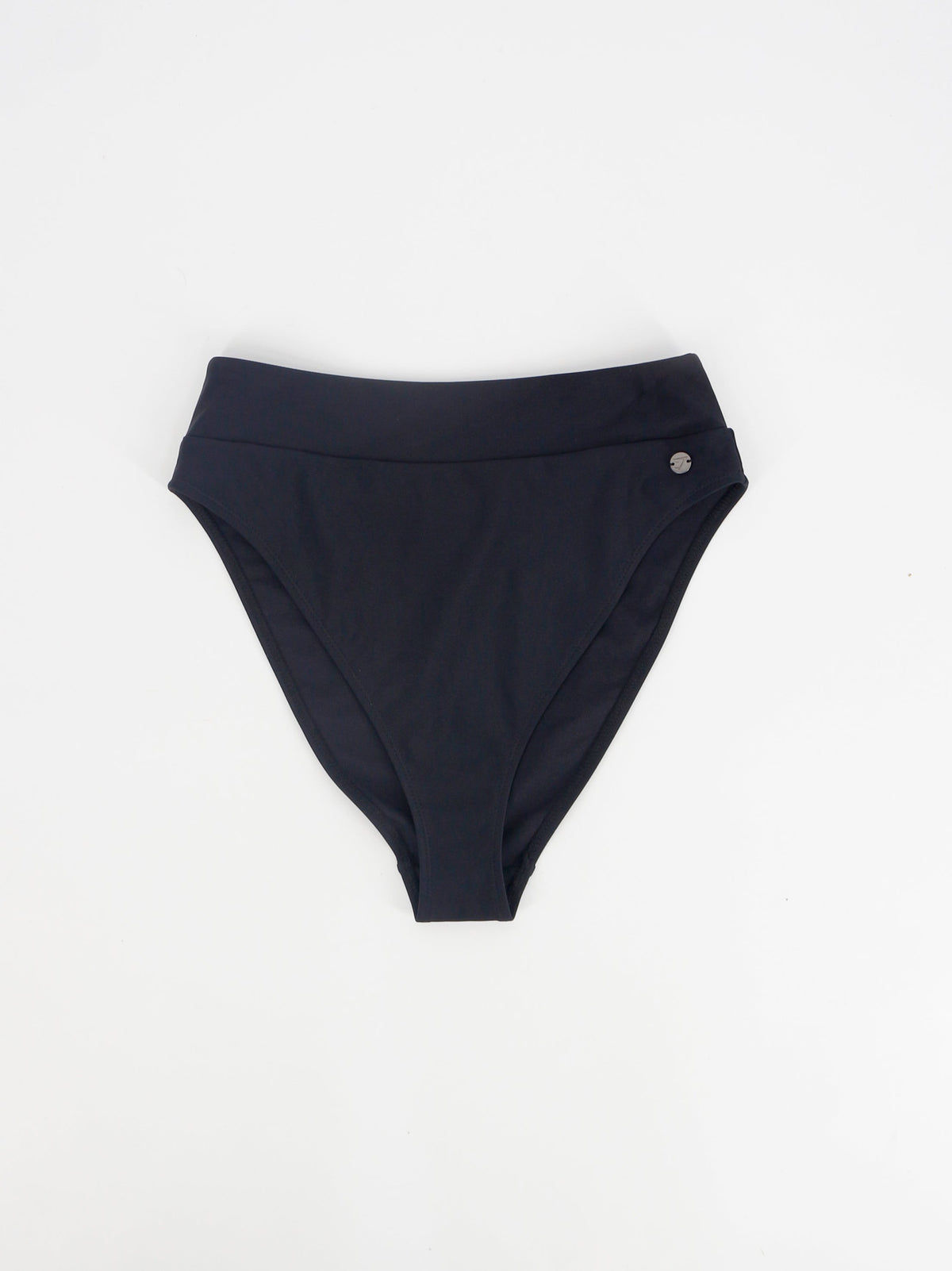 Image for Women's Plain Solid Bikini Bottom,Black