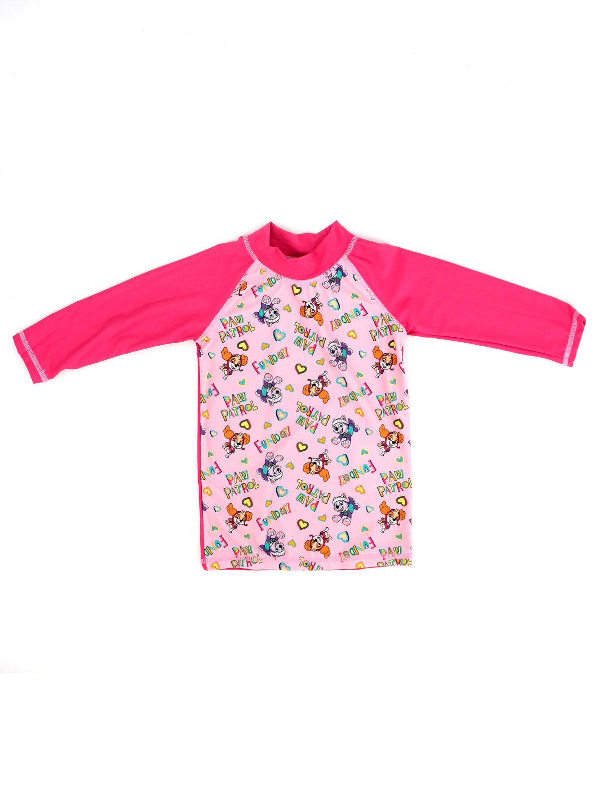 Image for Kids Girl Graphic Printed Swim Top,Pink