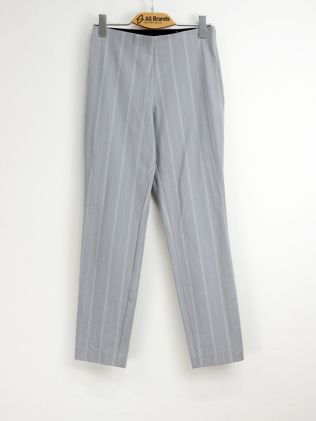 Image for Women's Stripped Pants,Grey/White
