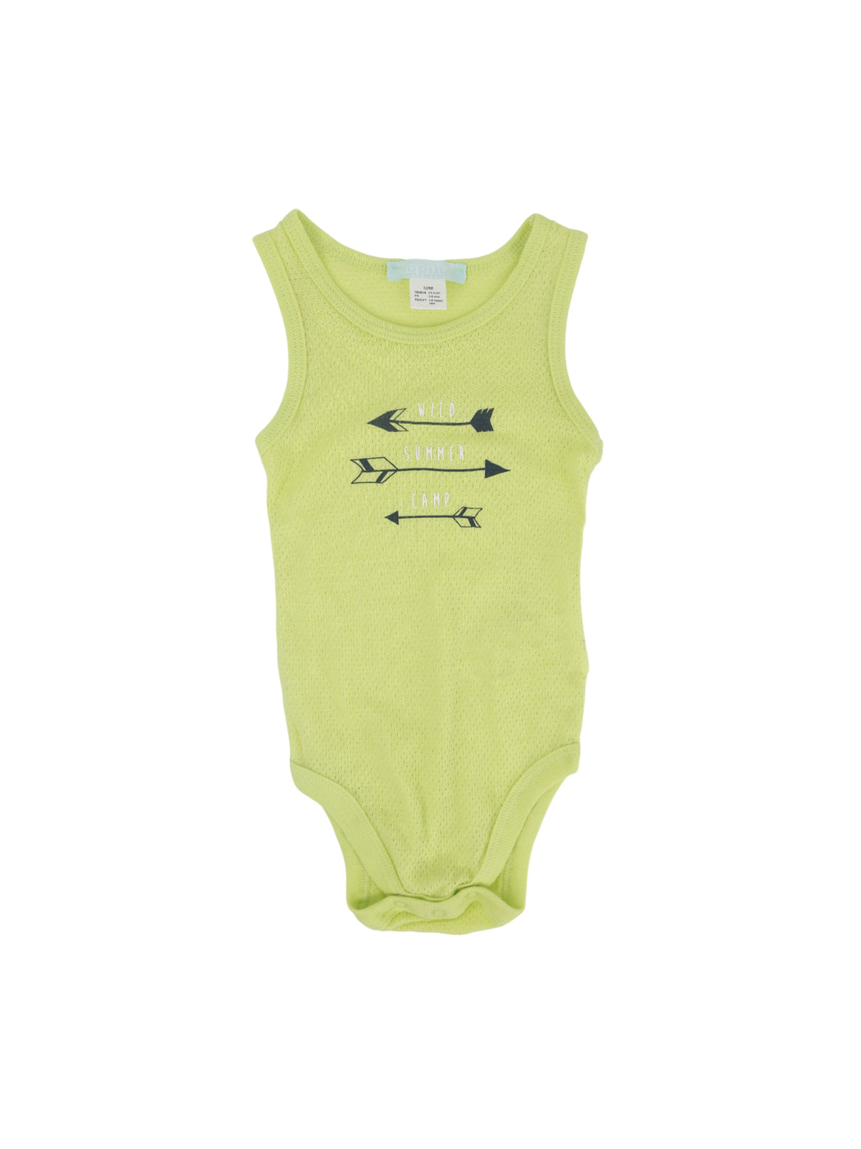 Image for Kids Boy Graphic Printed Bodysuit,Light Green