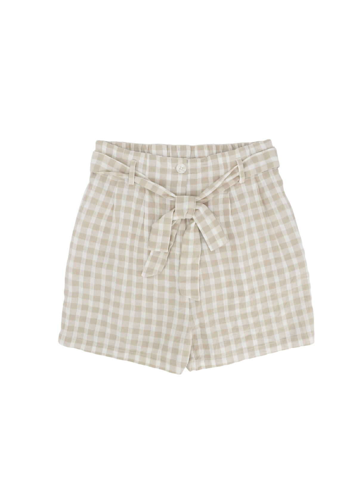 Image for Women's Plaid Short,Beige