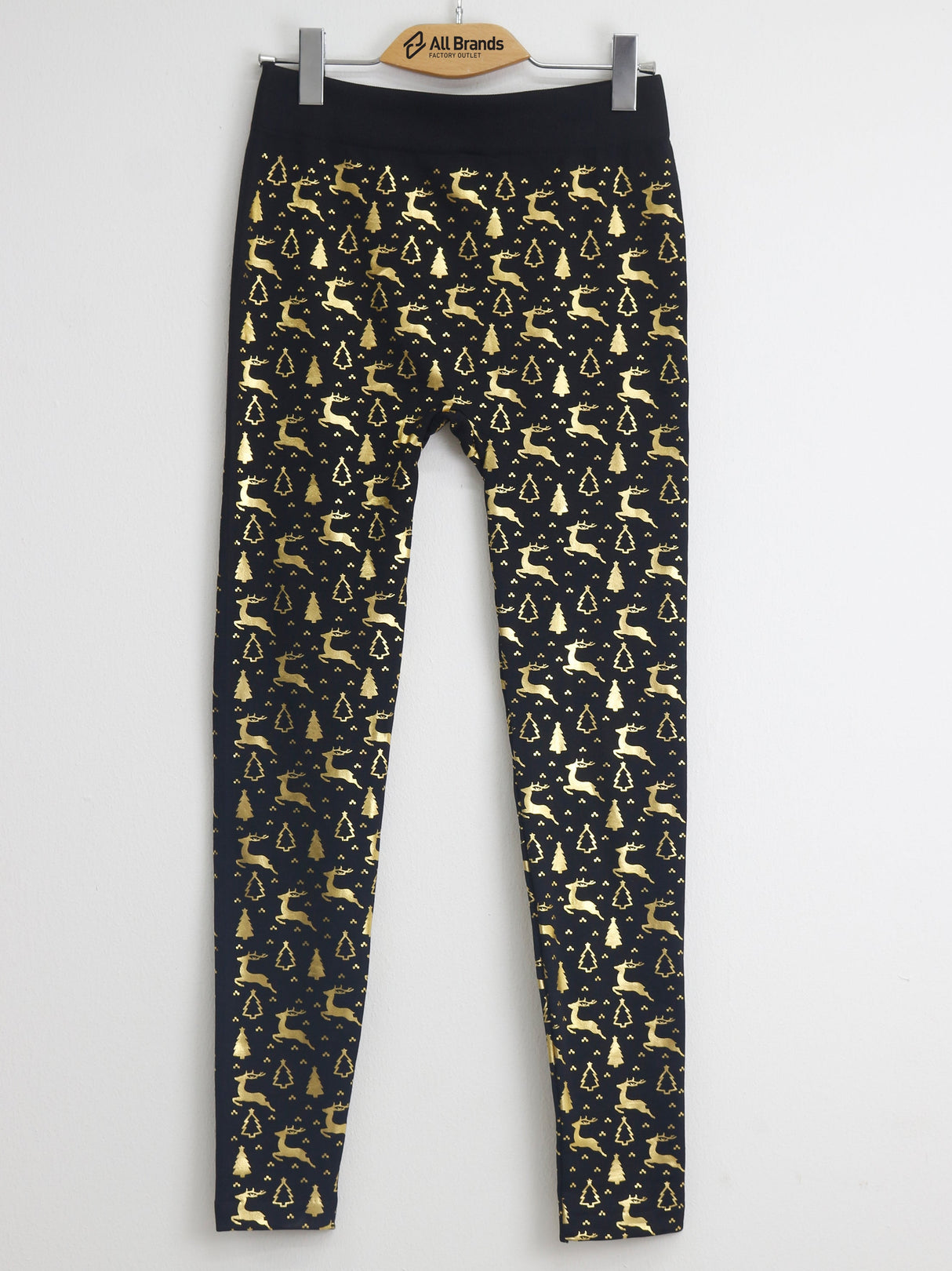 Image for Women's Graphic Printed Pants,Black