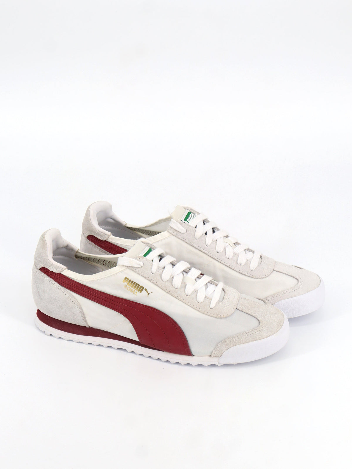 Image for Men's Brand Logo Printed Sneakers,White