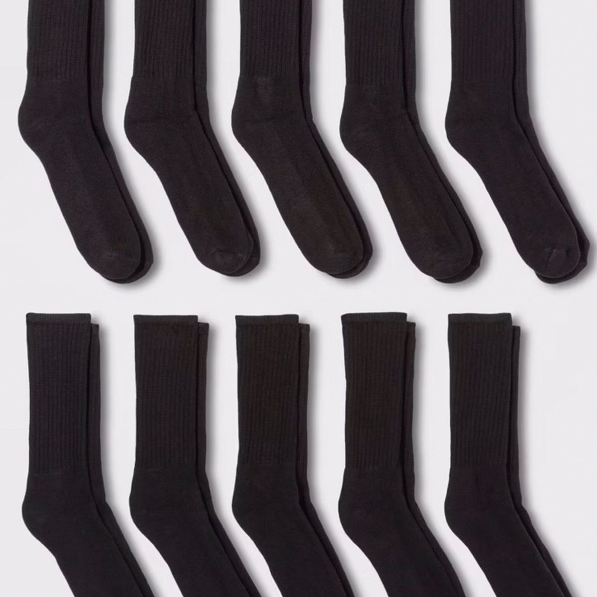 men-s-10-pairs-plain-long-socks-black-all-brands-factory-outlet