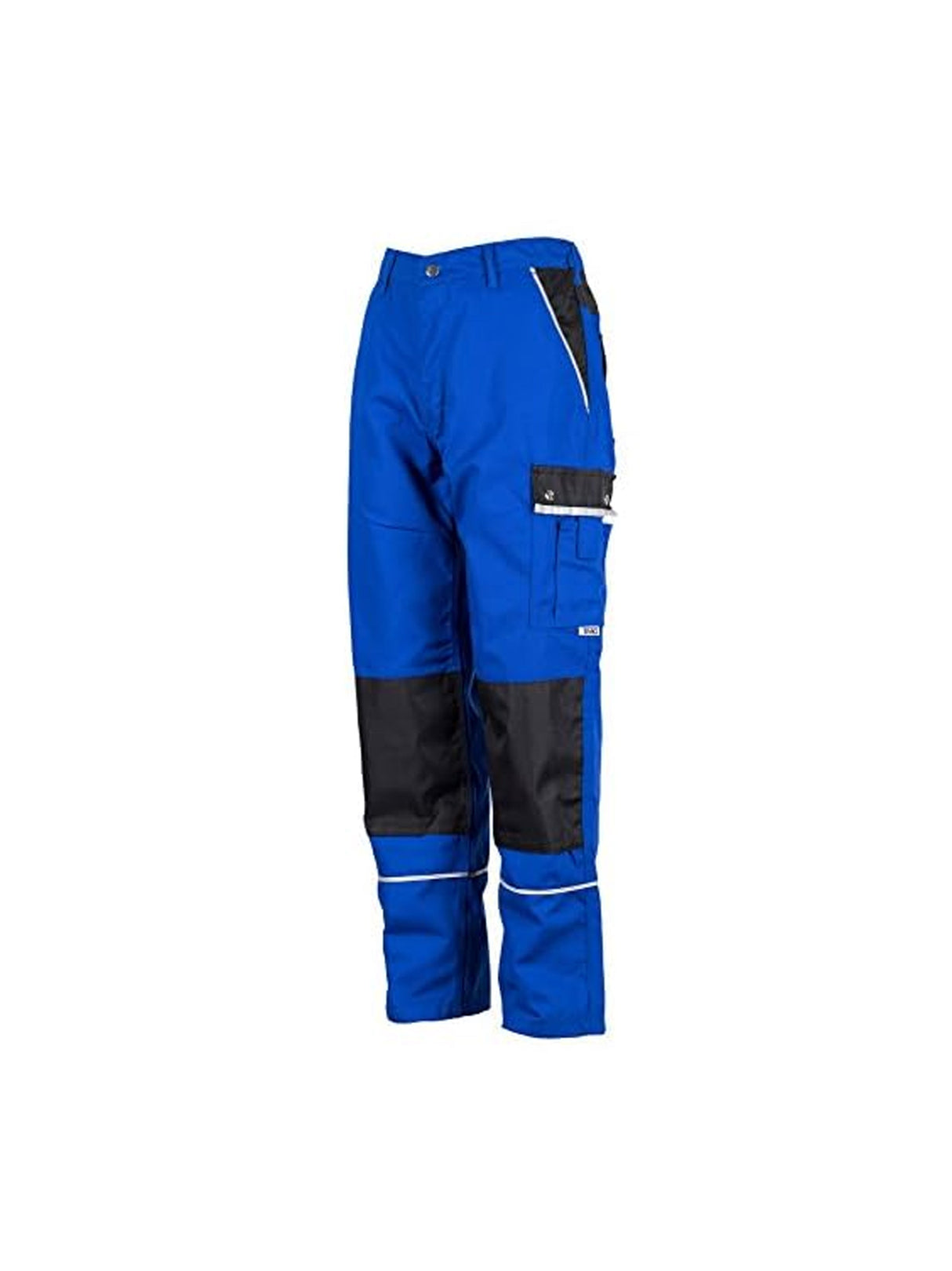 Image for Men's Colorblocked Work Trousers,Black/Blue