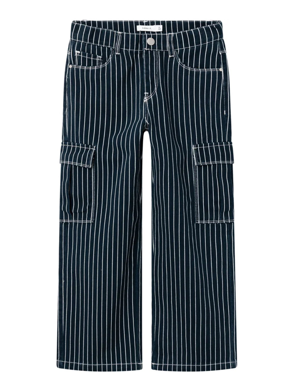 Image for Kids Boy's Striped Pants,Navy