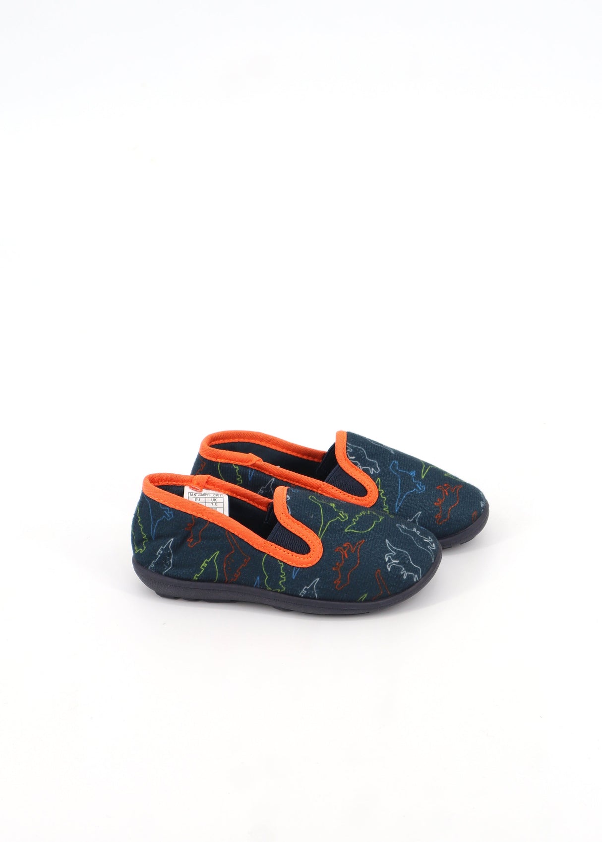 Image for Kids Boy's Graphic Printed Slippers,Navy