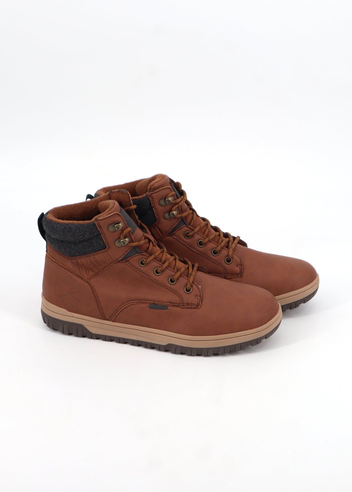 Image for Men's Plain Ankle Boots,Brown