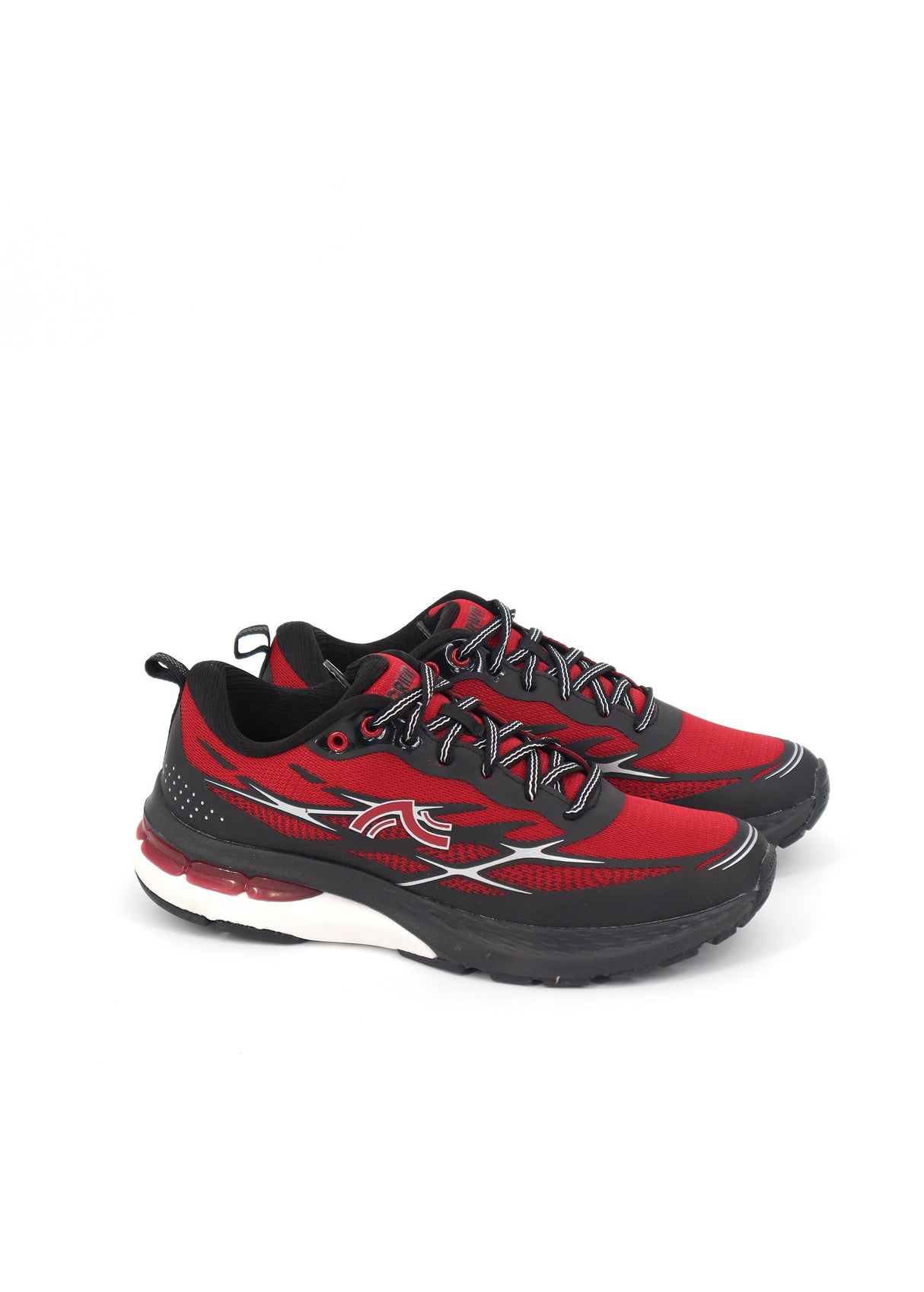 Image for Women's Printed Running Shoes,Red/Black
