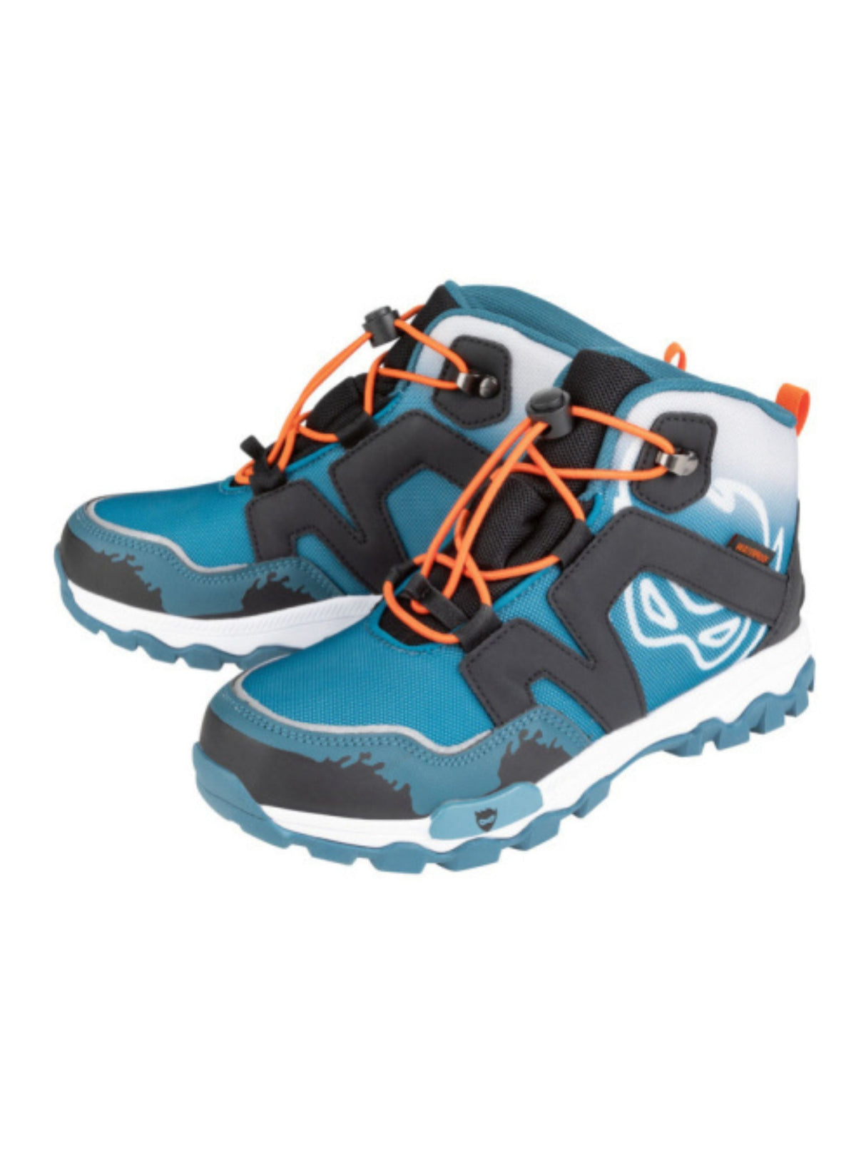 Image for Kids Boy's Textured Hiking Shoes,Blue