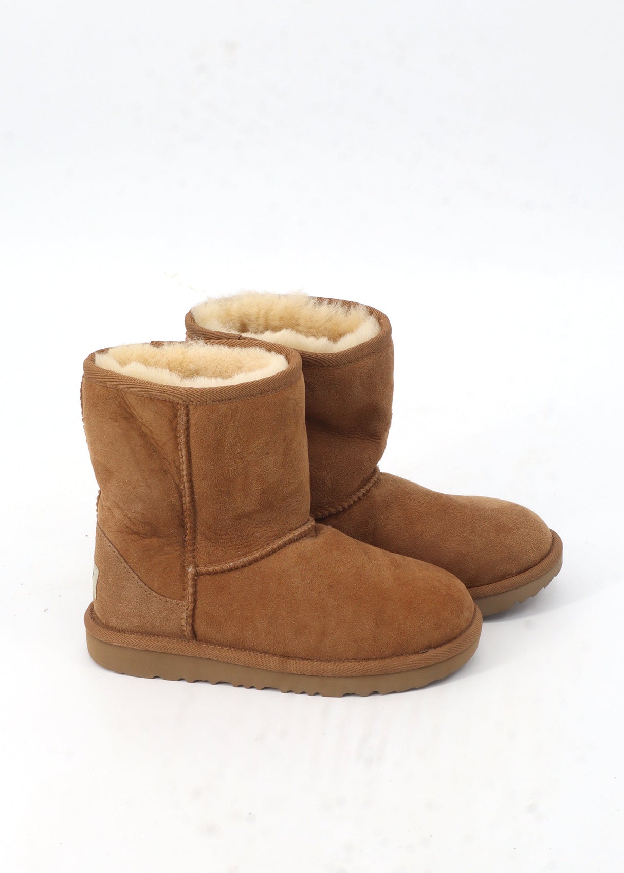 Image for Kids Girl's Plain Ankle Boots,Brown