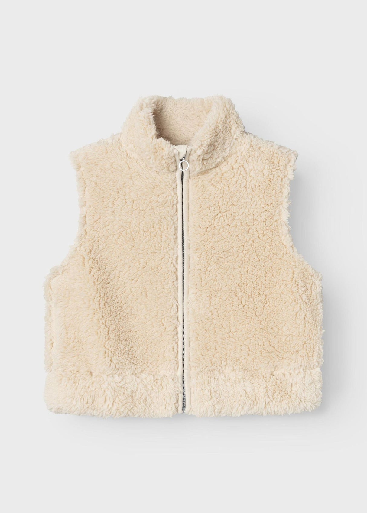 Image for Kids Girl's Faux Fur Vest,Cream