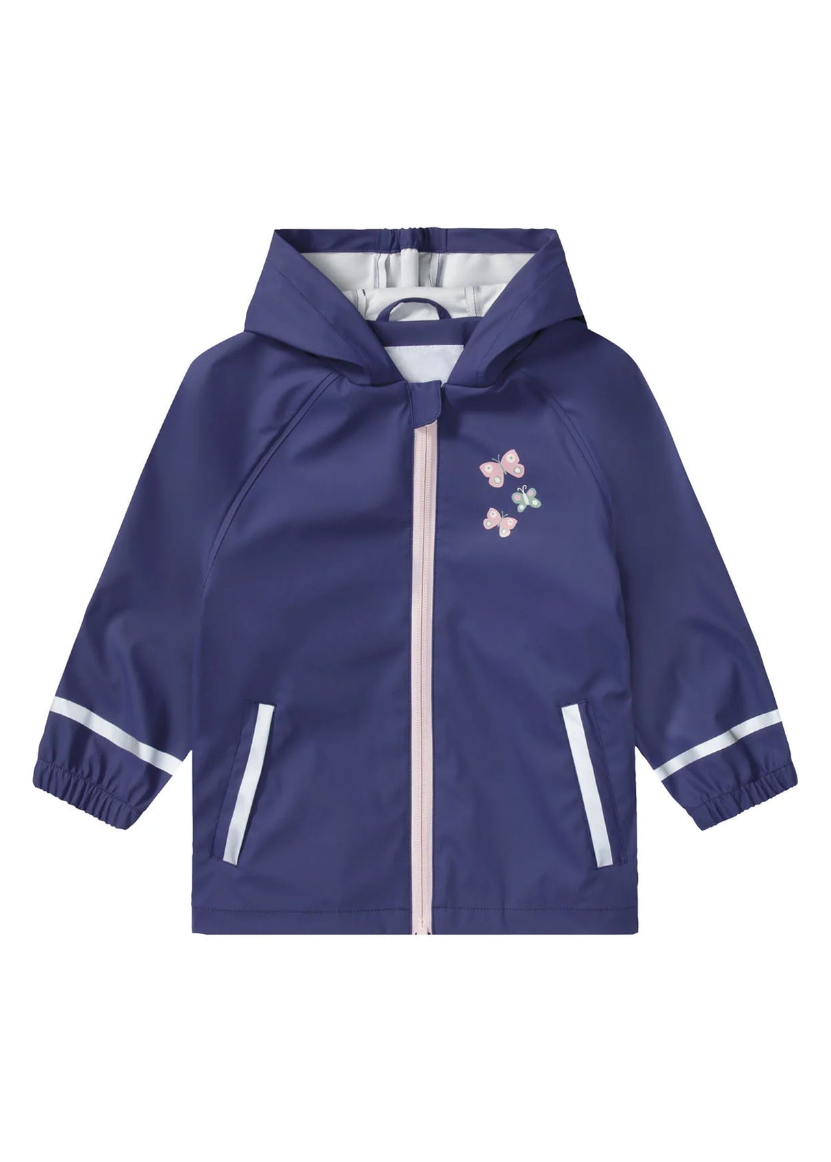 Image for Kids Girl's Graphic Printed Waterproof Hoodie,Purple
