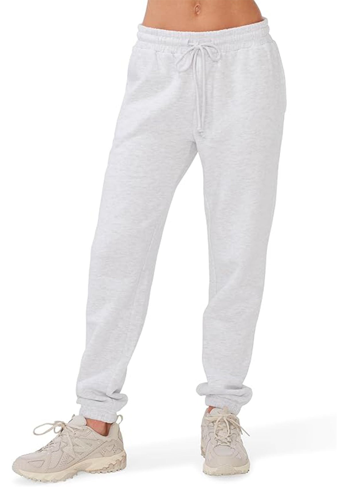 Image for Women's Plain Sweatpants,Light Grey