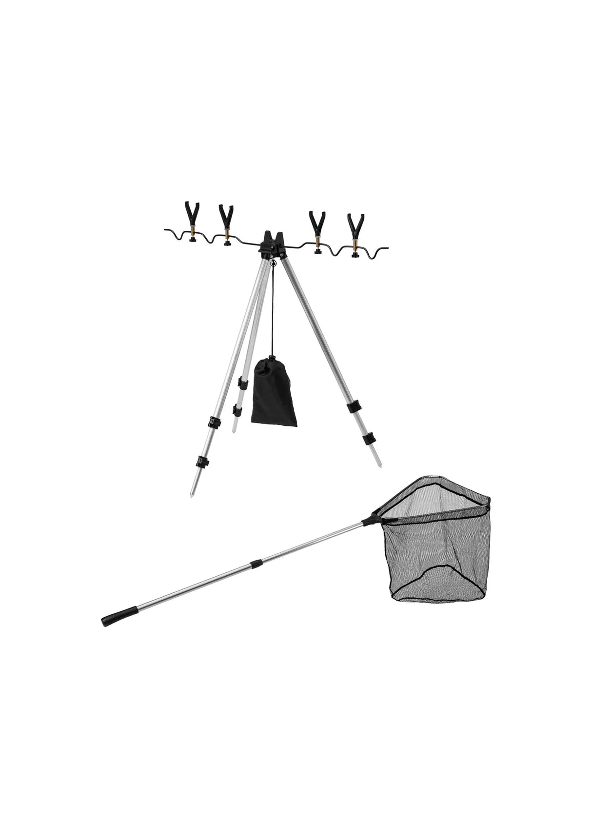 Image for Aluminum Telescopic Rod Holder