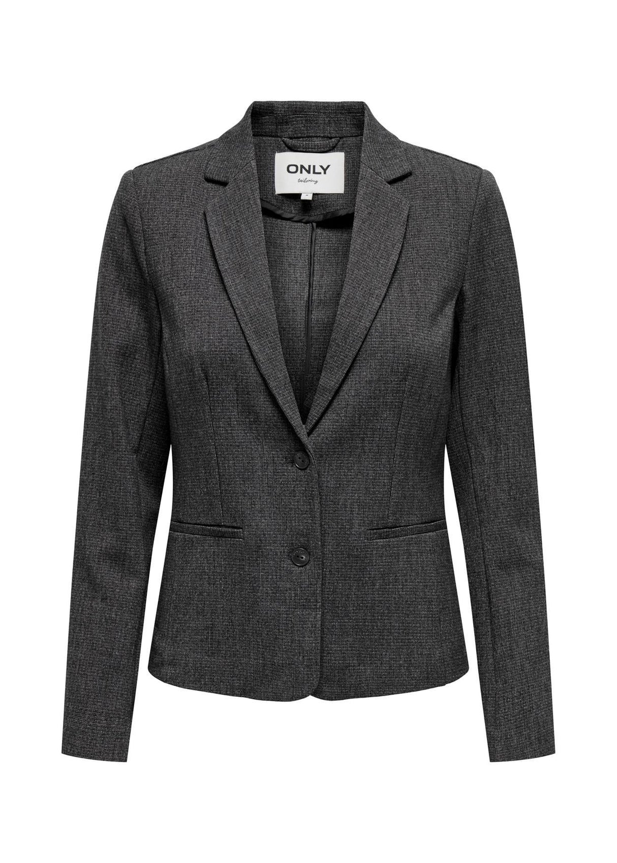 Image for Women's Textured Blazer,Grey
