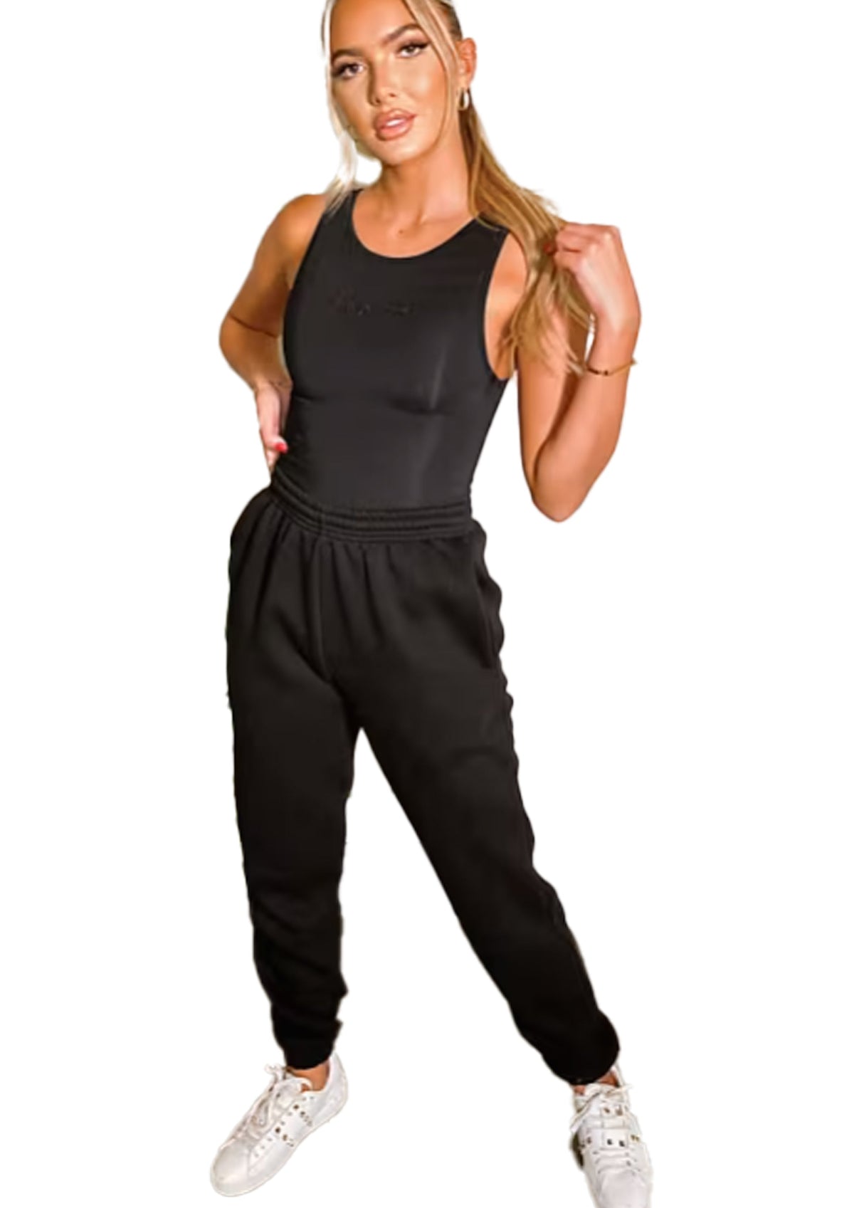 Image for Women's Plain Sweatpants,Black