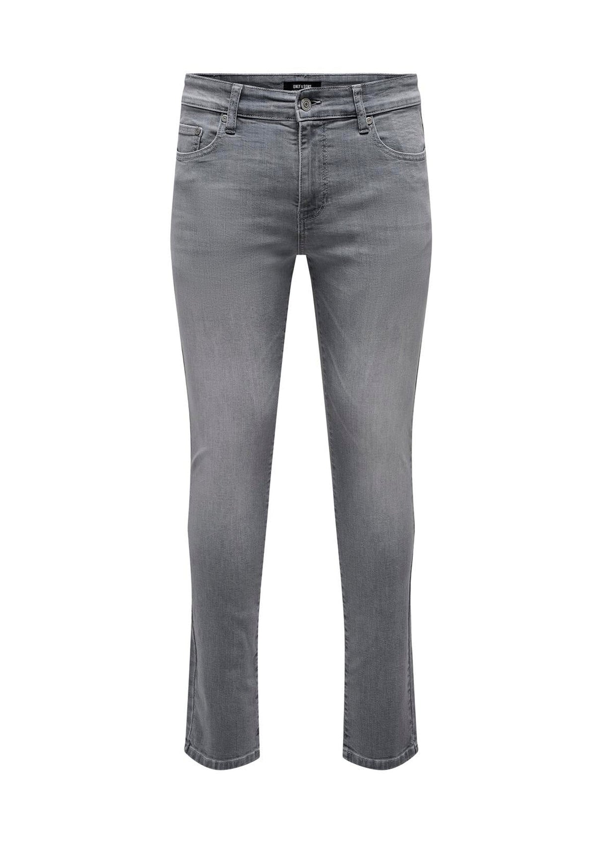 Image for Men's Plain Jeans,Grey