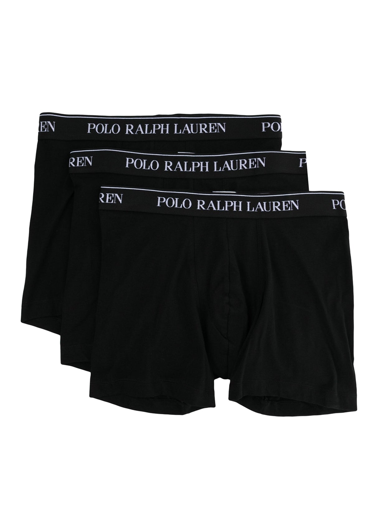 Image for Men's 3 Pack Plain Boxers Set,Black