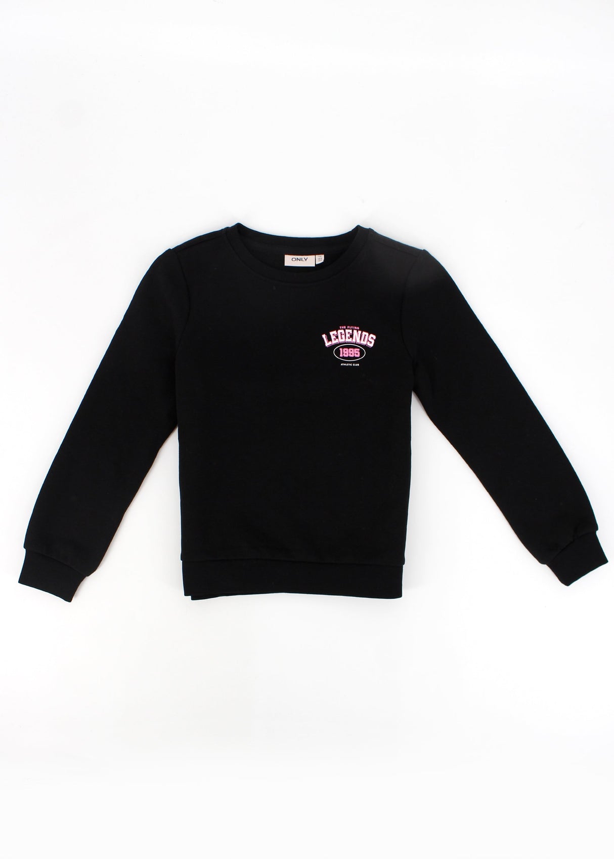 Image for Kids Girl's Printed Sweatshirt,Black