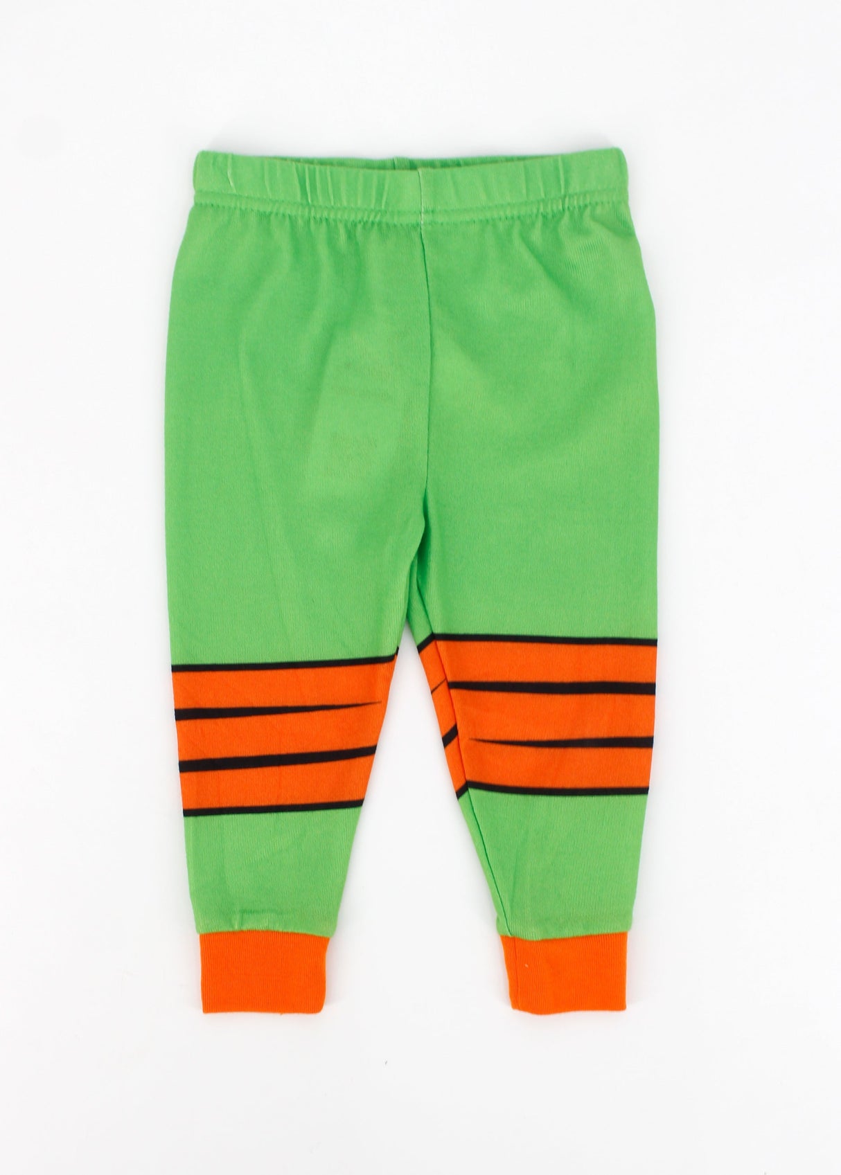 Image for Kids Boy's Colorblocked Sleepwear Pants,Green/Orange