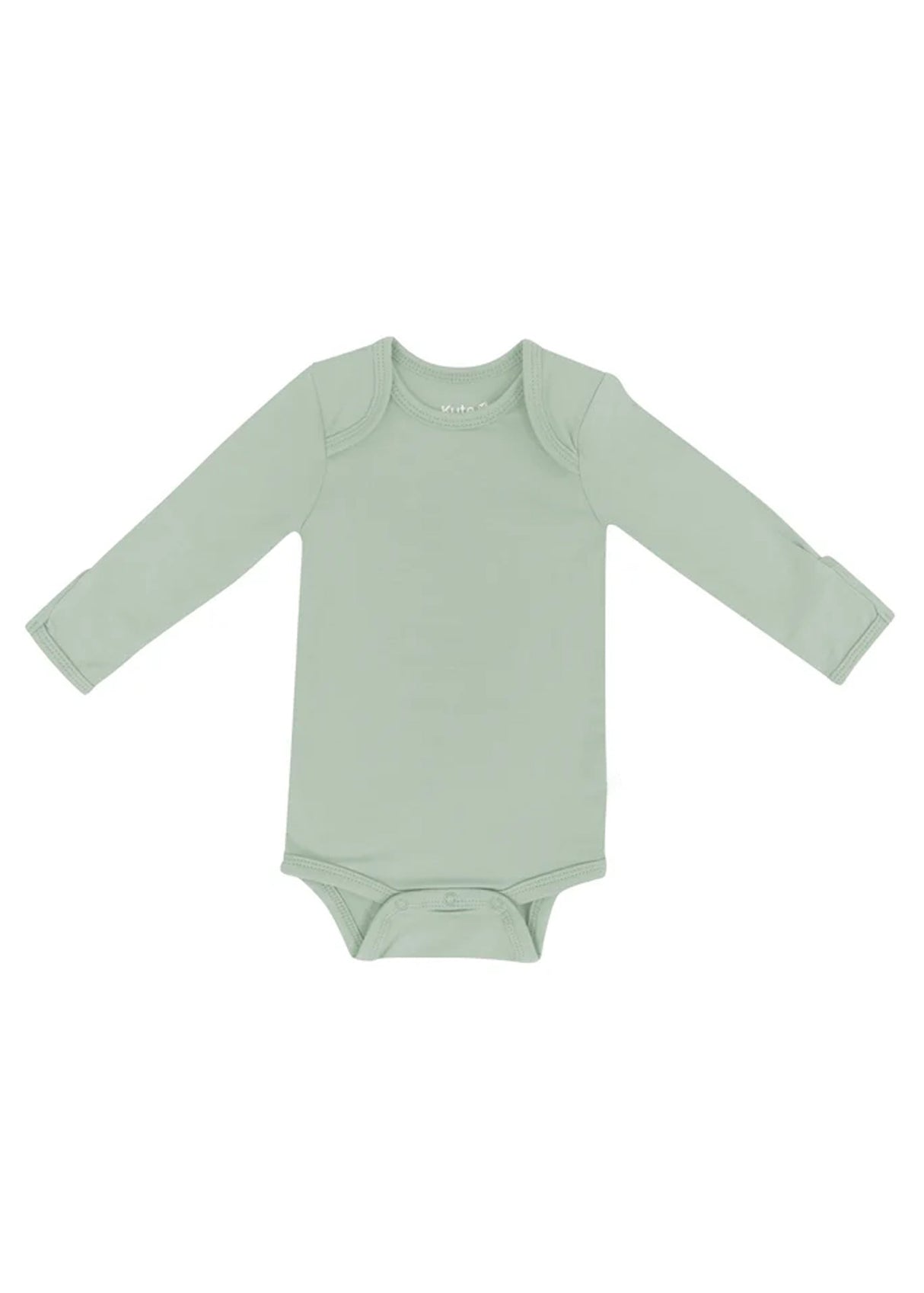 Image for Kids Girl's Plain Bodysuit,Light Green