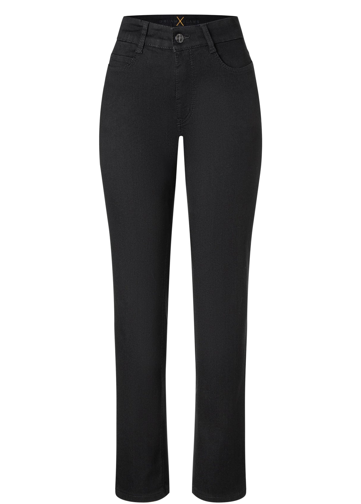 Image for Women's Plain Skinny Jeans,Black