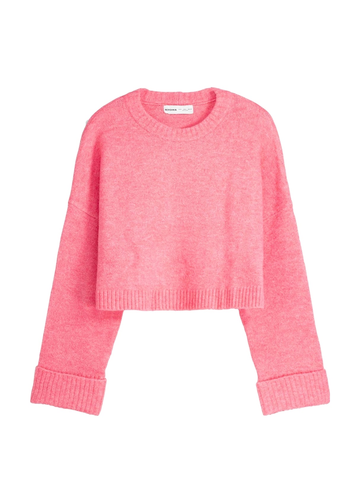 Image for Women's Cropped Sweater,Pink