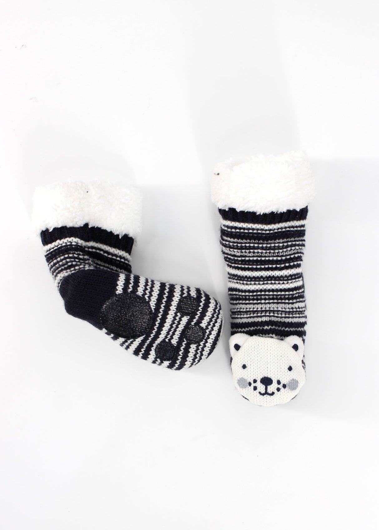 Image for Kids Boy's Knitted Socks,Navy/White